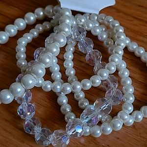 Never been Worn Pearl Bracelets